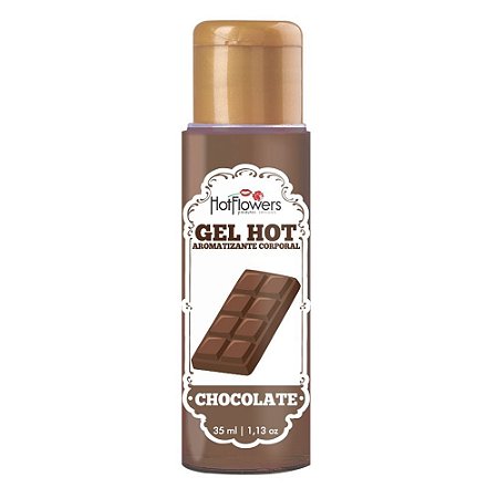 Gel Quente Aromatizante Hot Chocolate 35ml Hot Flowers - Sexshop