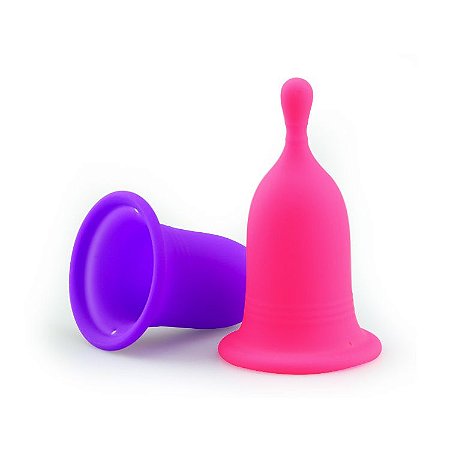 Kit Coletor Menstrual em Silicone - Sex shop