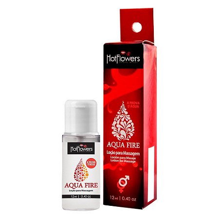 Lubrificante Aqua Fire Spray 12ml Hot Flowers - Sexshop