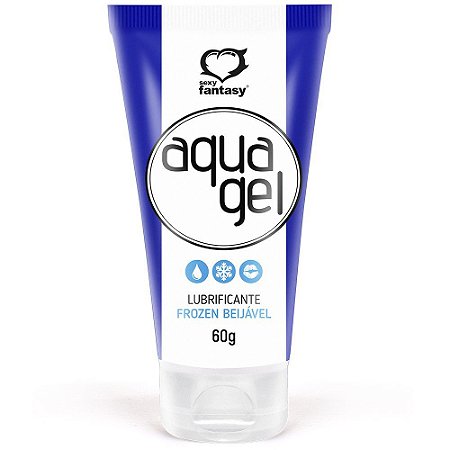 Lubrificante Aquagel Frozen Gel Refrescante - Sexshop