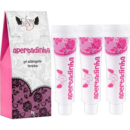 Kit 03 Sempre Virgem Apertadinha Gel Adstringente 8g SouSexy