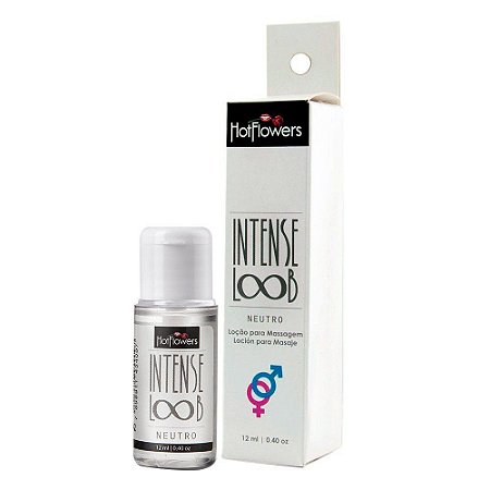 Lubrificante HotFlowers Intense Loob 12ml - Sex shop