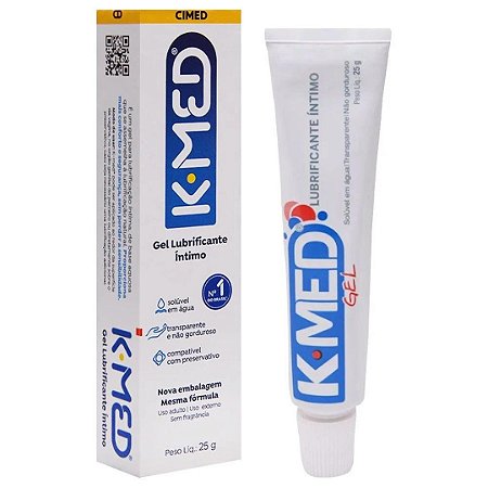 Lubrificante Intimo K-Med Gel Íntimo 25gramas - Sex shop