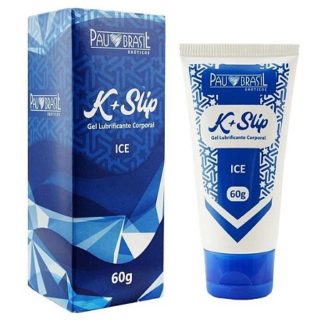 Lubrificante Gelado K+ Slip Aromático Ice 60g