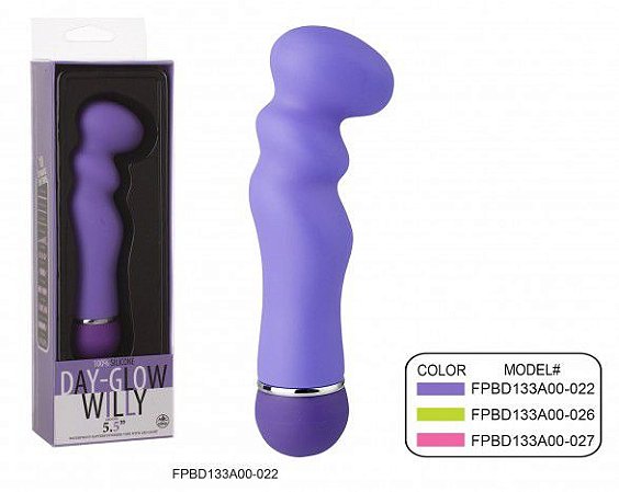 Massageador clitoriano 10 velocidades impulse - DAY GLOW VIBE - NANMA - Sexshop