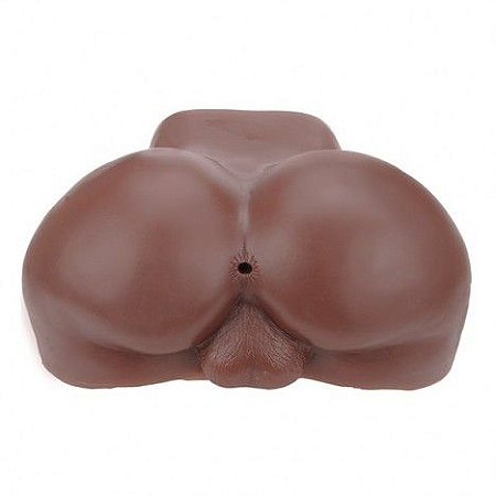 Masturbador Bumbum Masculino Realístico Chocolate Cyber Skin