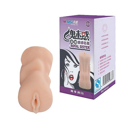 Masturbador Formato Vagina com Lábios Pequenos - Sexy shop
