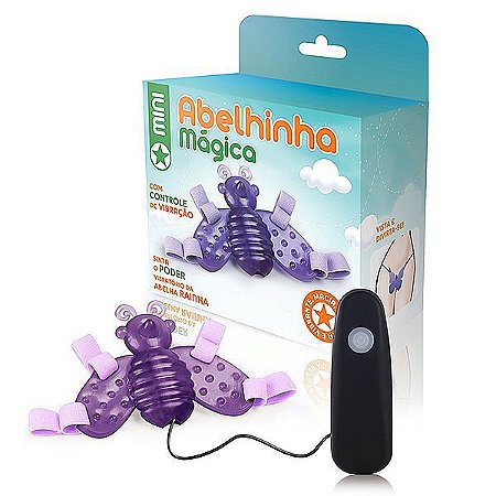 Mini Abelha mágica lilás - 12 variações de velocidade - Sexshop