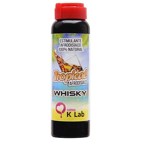 Gotas Afrodisíaca energético Estimulante Tropical Whisky 10 Ml
