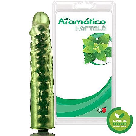 Pênis Realístico Hortelã slin style - gel articulado - Sex shop