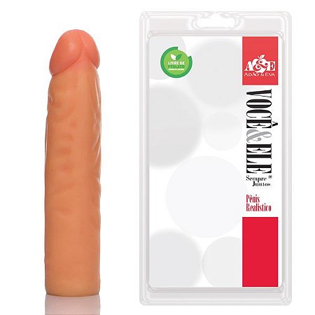 Pênis Realístico Prótese Tinny Pele - Sexshop