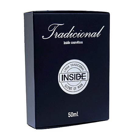 Perfume Masculino Black 50ML INSIDE - Sex shop