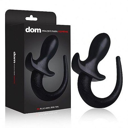 PLUG ANAL COM RABO P6 DOG TAIL - Sexshop