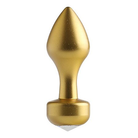 Plug Anal Diamante Lust Metal - Plug Gold Jewelry - Sexshop