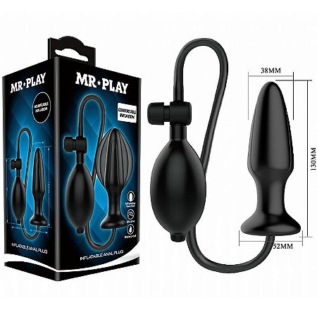 Plug Anal Inflável - MR PLAY - Pretty love - Sex shop