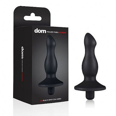 Plug Anal P-Spot com Vibrador - P3 Sexshop