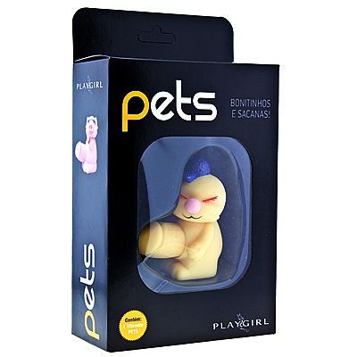 Porta Vibrador no formato CHINESINHO PETS - Sex shop