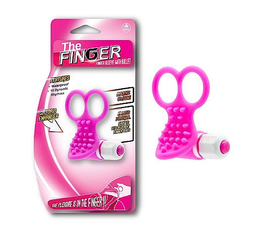 The Finger - Em Silicone para Massagear o Clítoris - Sex shop