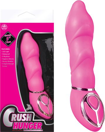 Vibrador 5 velocidades e 5 vibrações - CRUSH HUNGER - NANMA - Sexyshop