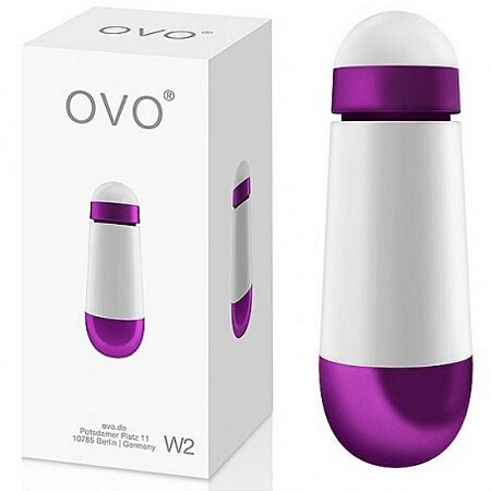 Vibrador Feminino de Luxo Bullet W2 - Violet - OVO LifeStyle - Sexshop