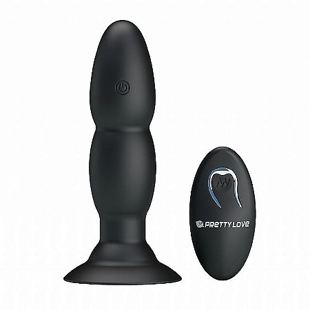 Vibrador com Nódulos e Ventosa - Pretty Love - 4 Velocidades - Sex shop