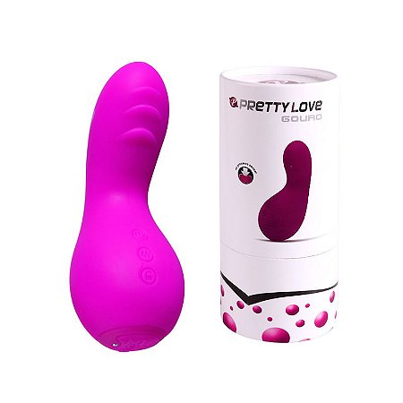 Vibrador com Sensor de Pressão e 12 Modos de Vibração - PRETTY LOVE GOURD - Sexyshop