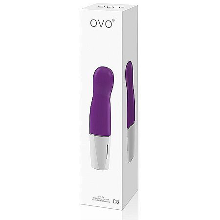 Vibrador D3 - Violet - OVO LifeStyle - Sex shop
