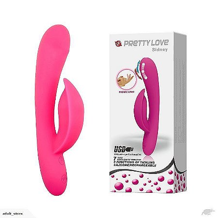 Vibrador dupla estimulação Massageador Sidney - Pretty love - Sex shop