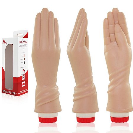 Vibrador Pratica de Fisting em formato de Mão - Sexshop