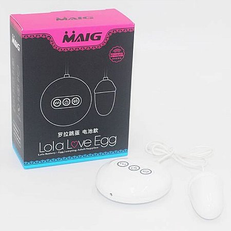Vibrador Feminino Ovo - Lola Love Egg Maig - Sexshop