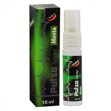 Vibrador liquido Pulse Spray Sabor Menta 15ml Chillies - Sexshop