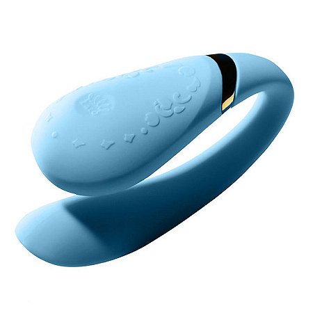 Vibrador Para Casal ZALO - Versailles Fanfan Couples Massager - Azul - Sexy shop