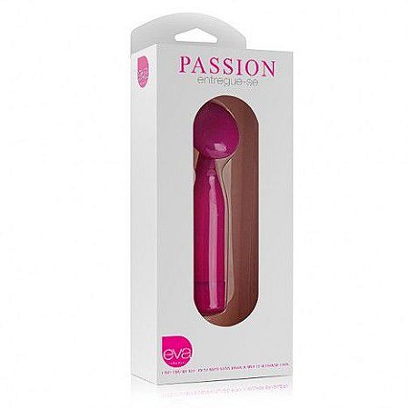 Vibrador PASSION - Silicone - Lilás - Eva Collection - Sexshop