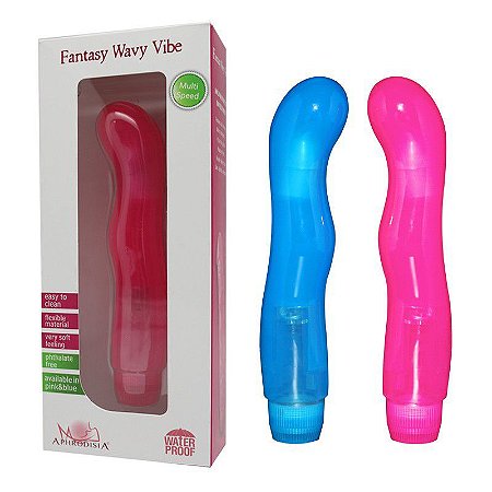 Vibrador Ponto G Macio em Jelly - Sex shop