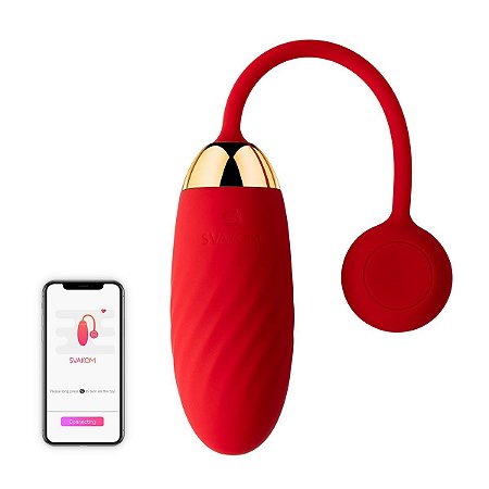 Vibrador via APP Celular Massageador Via Bluetooth Ella - Svakom - Sexshop