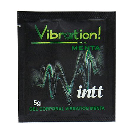 Vibration Gel Excitante Sachê 5g INTT - Sex shop