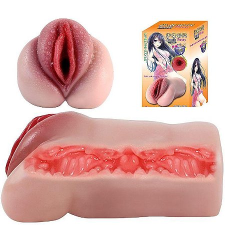 Masturbador Masculino Formato Vagina Grandes Lábios Tight Pussy II  - Sexshop