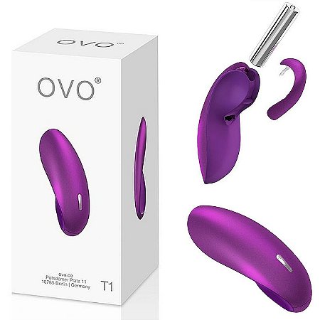 Vibrador Capsula Bullet Com 5 Velocidades T1 - Violet - OVO Lifestyle