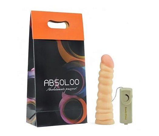 Pênis Real Silicone 22cm Escalonado - Absoloo - Sexshop