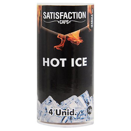 Bolinha Hot Ice 04 Unidades Satisfaction