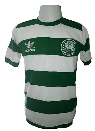 Camisa Retrô Palmeiras 1984 Mangas Curtas