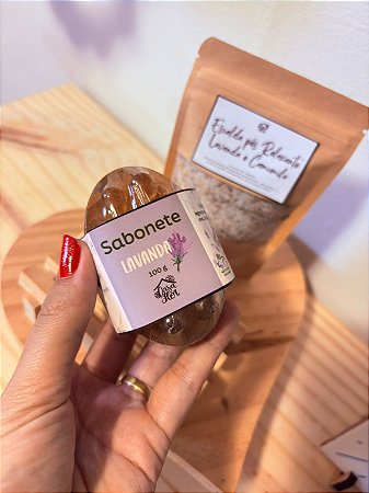 Kit relaxante lavanda e camomila