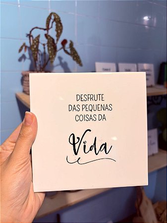 Azulejo desfrute 15x15cm