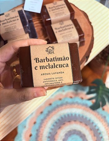 Sabonete intimo barbatimão e melaleuca barra