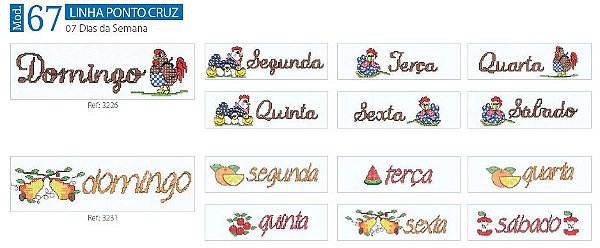 PONTO CRUZ 2021|Mod. 67 - Semaninha