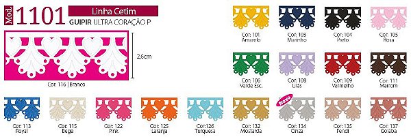 Guipir Ultra Coração P - Mod. 1101