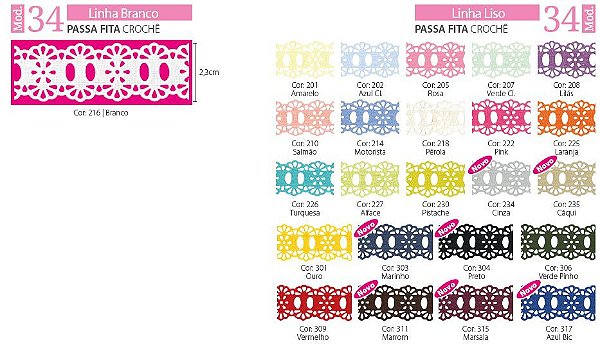 Passa Fita Croche - Mod.34