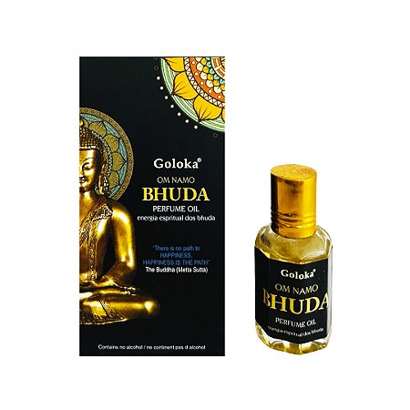 Perfume Indiano Budha - Goloka - 10ml - Para pele e Difusor.