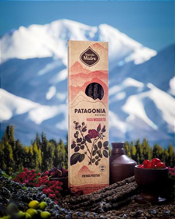 Incenso Natural Rosa Mosqueta - Patagonia - Energia Positiva