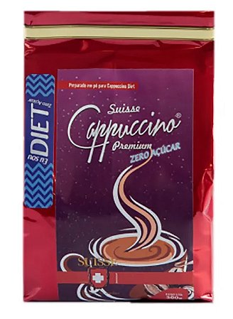 Cappuccino Premium Diet Suisse 300g - Zero Açucar